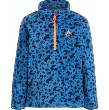 Pánská mikina McKINLEY Tibo III zimní mikina s polovičním zipem - 0 - modrá - 110