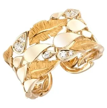 Prsten Zlatý Prsten s Diamanty Magerit Hechizo Romance M100039