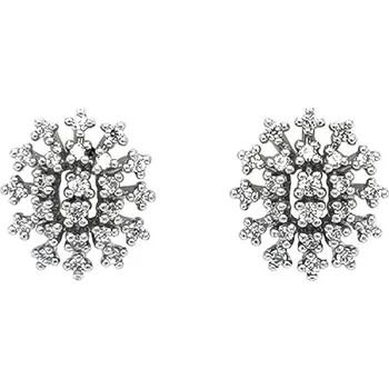 Náušnice Elegantní Šperk s Třpytem Zirkonů 7120238