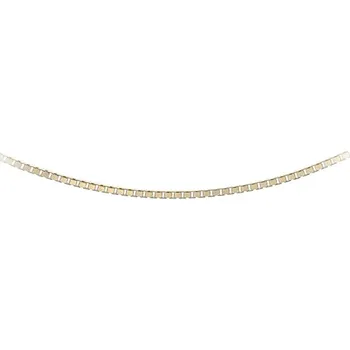 Řetízek Zlatý Řetízek Cube - Kostka 7090770