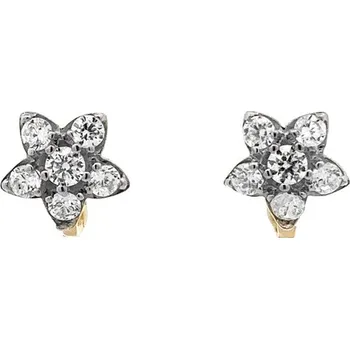 Náušnice Zlaté Náušnice se Zirkony 7122720