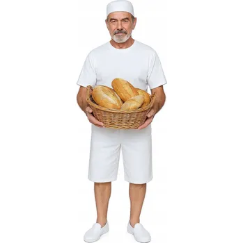 Pánské kalhoty Pekařské kalhoty 3/4 - Pohodlí a profesionalita při práci, 100% bavlna XL