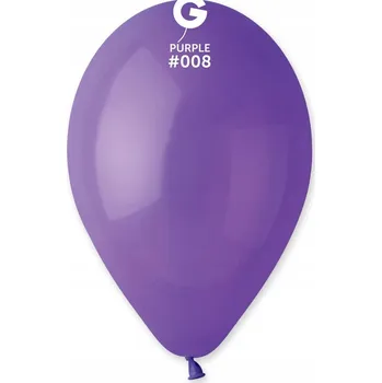 Balónek Pastelové balónky fialové #008 30cm 3ks karneval svatoondřejská noc narozeniny