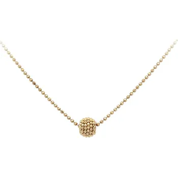 Náhrdelník Zlatý Náhrdelník Kuličky 7040463