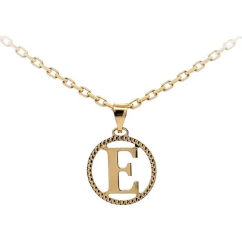 Přívěsek Zlatý Přívěsek Písmeno E 7151830