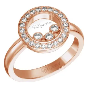Prsten Zlatý Prsten Chopard Happy Diamonds 82A018-5216 2011771