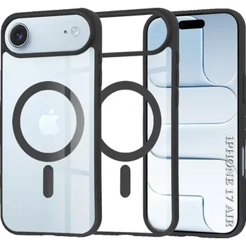 Pouzdro na mobilní telefon Kryt iPhone 17 Air, Techsuit - MagSafe Pro, černý