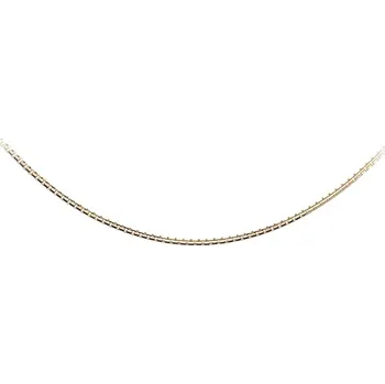 Řetízek Zlatý Řetízek Cube - Kostka 7090782