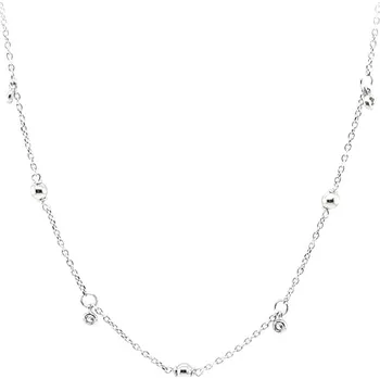 Náhrdelník Náhrdelník se Zirkony z Bílého Zlata 7040430