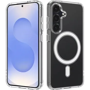 Pouzdro na mobilní telefon Kryt Samsung Galaxy S25, Techsuit - MagSafe Pro, transparentní