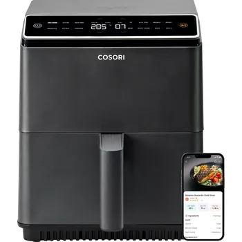 fritéza COSORI P681S-KEUR Dual Blaze 6,4 l Černá