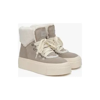 Dámské kozačky Estro Polokozačky ER00115190 Šedá 37