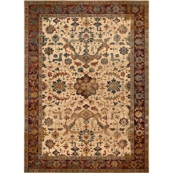 Koberec Koberec POLONIA VERANO Ornament / rám, světlý rubín