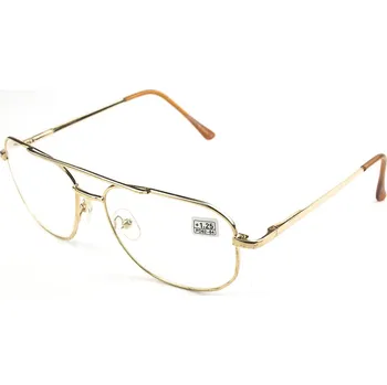 Brýle na čtení Dioptrické brýle BOSHI 8982 SKLO / +1,00 s pérováním