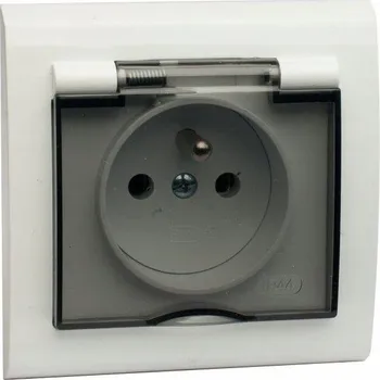 Elektrická zásuvka Hermetická Elektrická Zásuvka bílá