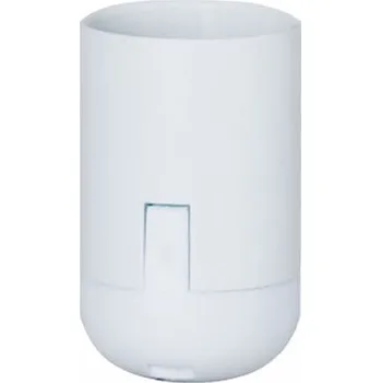 Objímka na žárovku Termoplastická objímka E27-6 BÍLÁ