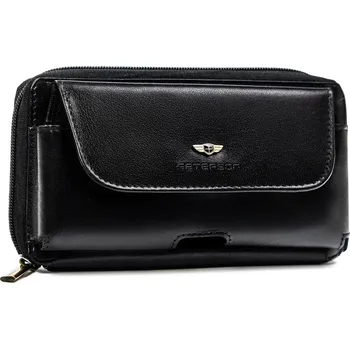Peněženka Peterson Dámská kožená peněženka Xomath černá One size