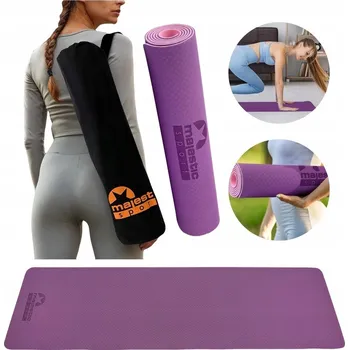 podložka na cvičení Podložka na cvičení Majestic Sport 183 cm x 61 cm růžová