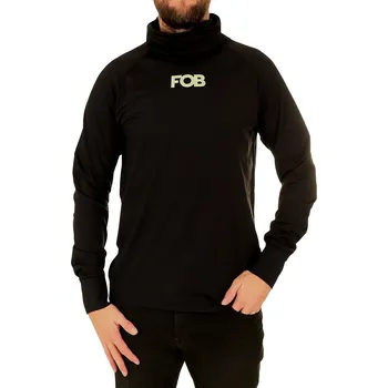 tričko 4F 4FWAW25UBRUM089 LS - 20S/Deep Black M