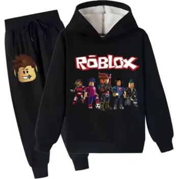 Roblox Dětská tepláková souprava černá 160
