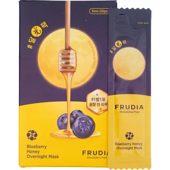 Pleťová maska Noční masky Frudia s jahodami a medem 20 kusů