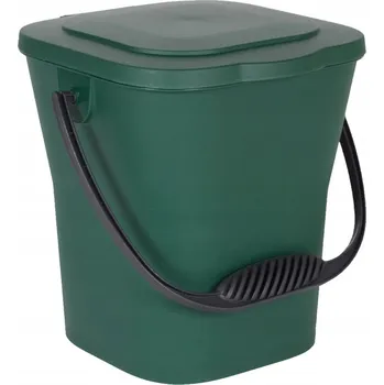 Odpadkový koš Plastový Odpadkový koš EDA 6l zelený