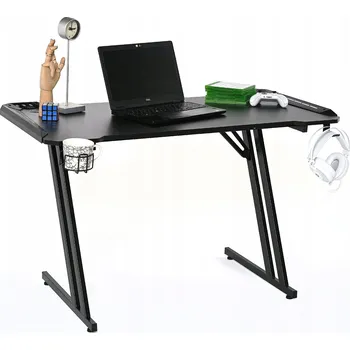 Psací stůl Obdélníkový psací stůl Ote 119 x 60 x 73,5 cm černý