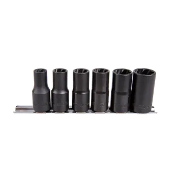 Gola sada sada hlavic na poškozené šrouby 1/2" 10-19MM KING TON 9TD036MR, , ,