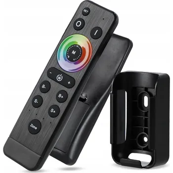 LED osvětlení LED Ovladač Kontrolér Dálkový Ovladač RGB RGBW 4 Zóny 12-24V pro Pásky 6A na kanál