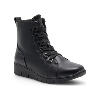 Dámská zimní obuv Clara Barson Kotníková obuv WS6075-10 Černá 37