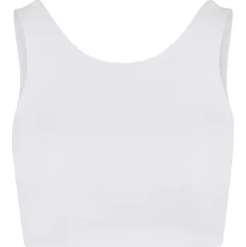 Podprsenka Dámská podprsenka URBAN CLASSICS TB7811 WHITE XL
