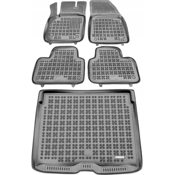 autokoberec Volvo XC40 od roku 2017 sada gumových koberců + rohož do kufru