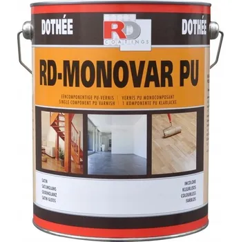 barva a nátěr na dřevo Lesklý obkladový lak Monovar PU 2,5 l