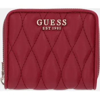 Peněženka Peněženka Guess VALLA dámská, červená barva, SWQG81 22137 SWQG81.22137 33X, vel. ONE SIZE
