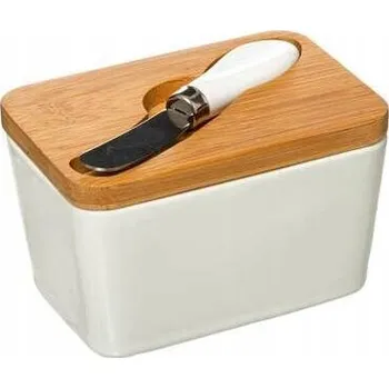 Máslenka Máslenka 5five Simply Smart keramická bílá