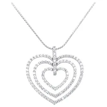 Přívěsek Přívěsek Srdce se Zirkony 7151040