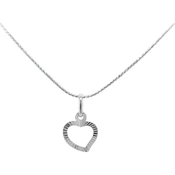 Přívěsek Přívěsek Srdce Bílé Zlato 7151068
