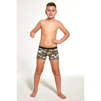 Boxerky Boxerky chlapecké Cornette 122 Auto Barva: šedá, Velikost: 158-164