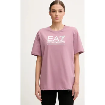 Pánské tričko Bavlněné tričko EA7 Emporio Armani AF12503.7W000414 růžová 34X, vel. L