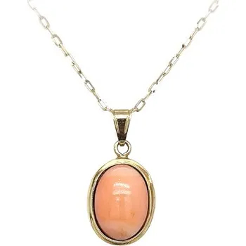 Přívěsek Zlatý Přívěsek s Korálem 7150617