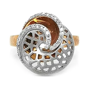 Prsten Zlatý Prsten s Diamanty 2010498