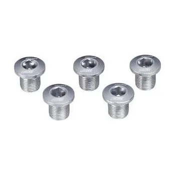 Komponent pro jízdní kolo Šrouby do převodníků BBB BCR-52 TripleStars stříbrné