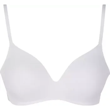 Podprsenka Dámská podprsenka URBAN CLASSICS TB7654A WHITE/WHITE 80D