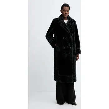 Dámský kabát Kabát Twinset černá barva, 252TT2152 99X, vel. 42