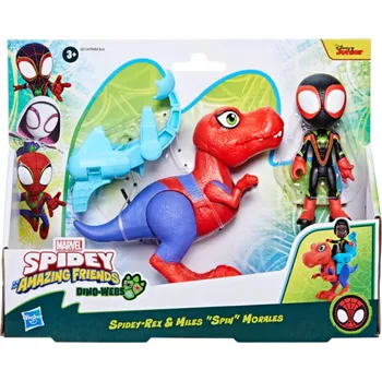 Spidey a jeho úžasní přátelé DinoWebs SpideyRex a Miles spin