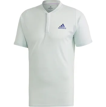 Pánské tričko Pánské tenisové polo tričko Adidas Freelift Heat Ready Zelený (S)