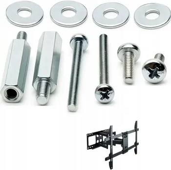 Bezpečnostní kamera Sony Bravia - Kompletní sada šroubů pro montáž TV na stěnu