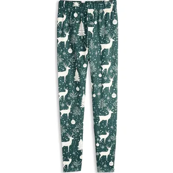 Dámské oblečení GATE Zateplené legíny s vánočním designem 40 625-1545/469