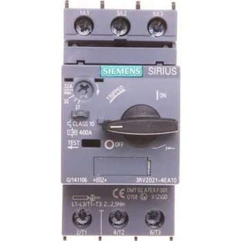 vypínač Motorový spouštěč Siemens 230 V IP20 0 A