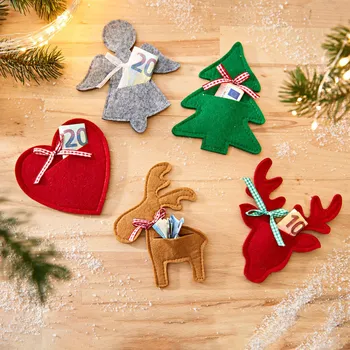 3Pagen 5 taštiček na balení dárků 5 motivů od 12 do 15,5 cm. Dodáváno bez obsahu.